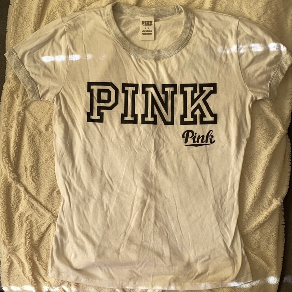 PINK baseball T-shirt